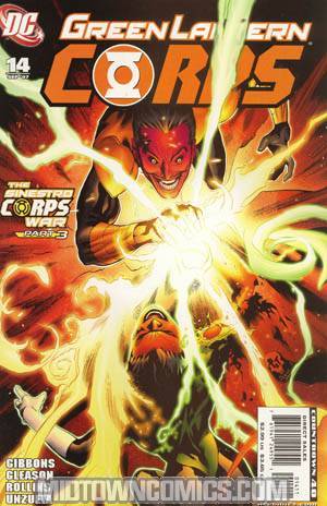 Green Lantern Corps Vol 2 #14 Cover A 1st Ptg (Sinestro Corps War Part 3)