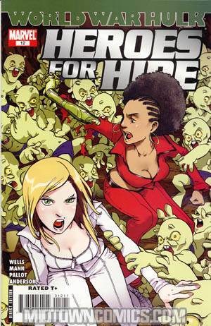 Heroes For Hire Vol 2 #11 Cover B 2nd Ptg Variant Cover (World War Hulk Tie-In)