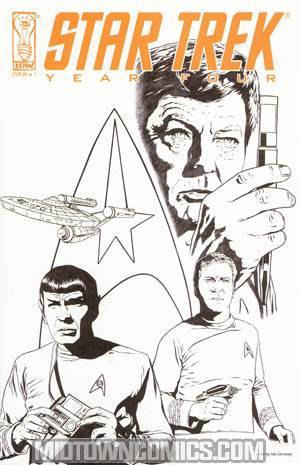 Star Trek Year Four #1 Incentive Joe Corroney Sketch Cover