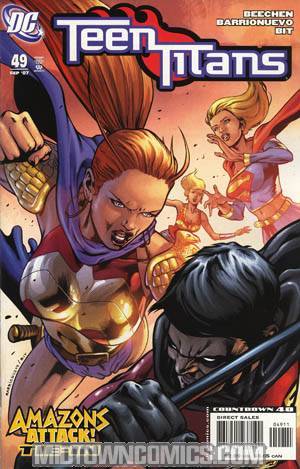 Teen Titans Vol 3 #49 (Amazons Attack Tie-In)