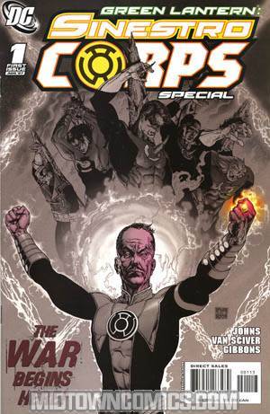 Green Lantern Sinestro Corps Special #1 Cover C 3rd Ptg (Sinestro Corps War Part 1)