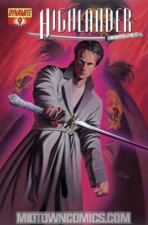 Highlander #9 Regular David Michael Beck Cover