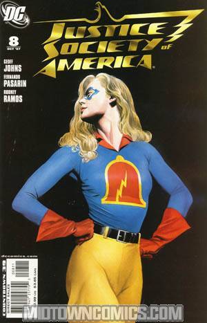 Justice Society Of America Vol 3 #8 Cover A Regular Alex Ross Cover