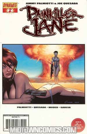 Painkiller Jane Vol 3 #2 Blood Red Foil Cover