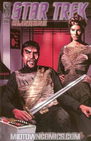 Star Trek Klingons Blood Will Tell #4 Incentive Joe Corroney Variant Cover