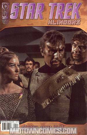 Star Trek Klingons Blood Will Tell #4 Cover B Regular Photo Cover