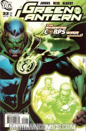 Green Lantern Vol 4 #22 Cover A 1st Ptg (Sinestro Corps War Part 4)