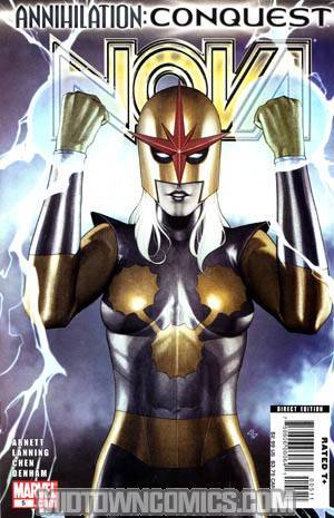 Nova Vol 4 #5 (Annihilation Conquest Tie-In)