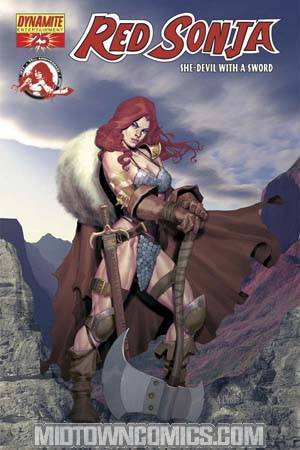 Red Sonja Vol 4 #25 Cover B Regular Ariel Olivetti Cover