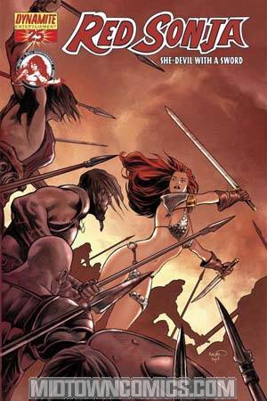 Red Sonja Vol 4 #25 Cover C Regular Paul Renaud Cover