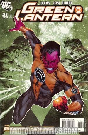 Green Lantern Vol 4 #21 Cover C 2nd Ptg (Sinestro Corps War Part 2)