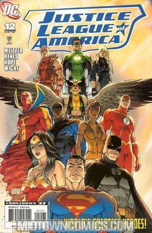 Justice League Of America Vol 2 #12 Incentive Michael Turner Variant Cover