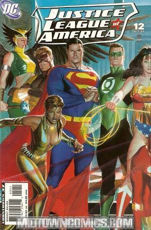 Justice League Of America Vol 2 #12 Cover A Left Side Superman