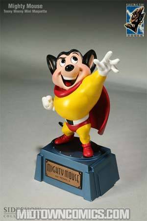 Mighty Mouse Tooned-Up Maquette