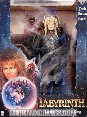 Cult Classics Labyrinth Jareth 12-Inch Action Figure With Sound