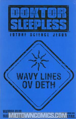 Doktor Sleepless #1 Incentive Warning Sign Variant Cover