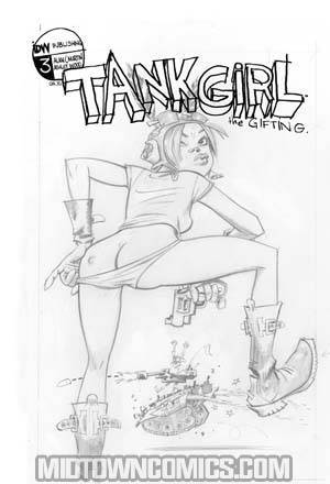 Tank Girl The Gifting #3 Incentive Jamie Hewlett Variant Cover