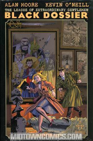 League Of Extraordinary Gentlemen Black Dossier HC 1st Ptg Standard Black Cover Edition