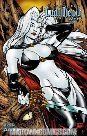 Brian Pulidos Lady Death Sacrilege #1 Hard Body Cvr