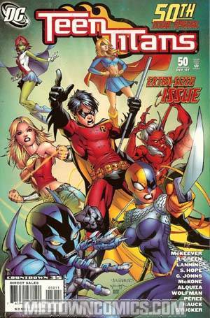 Teen Titans Vol 3 #50 Cover A Regular Ale Garza Cover