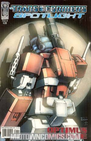 Transformers Spotlight Optimus Prime Regular Don Figueroa Cover