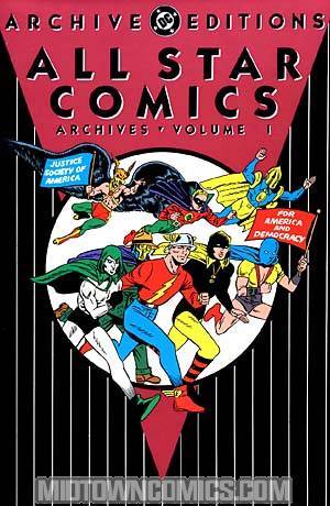 All Star Comics Archives Vol 1 HC