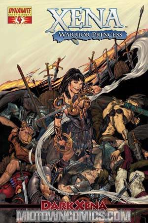 Dark Xena #4 Regular Jonathan Lau Cover