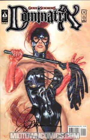 Gene Simmons Dominatrix #1 Incentive Alex Garner Signed Edition