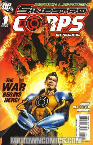 Green Lantern Sinestro Corps Special #1 Cover D 4th Ptg (Sinestro Corps War Part 1)
