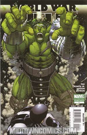 World War Hulk #1 Cover F 2nd Ptg John Romita Jr Variant Cover