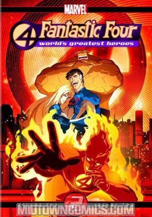 Fantastic Four Worlds Greatest Heroes Vol 2 DVD