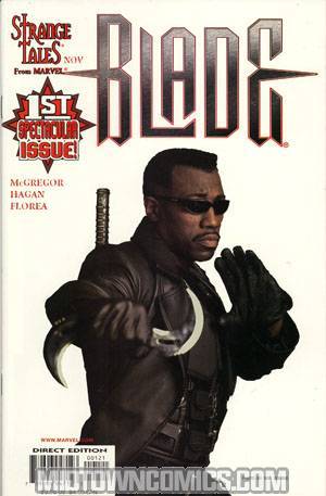 Blade Vol 1 #1 Cvr B White Variant Photo