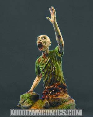 Walking Dead Half-Zombie Statue