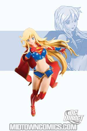 Ame-Comi Heroine Series Supergirl Version 1 PVC Figure Regular Costume