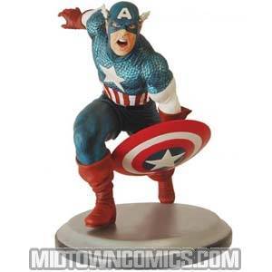 Marvel Milestones Captain America Lives Again Statue