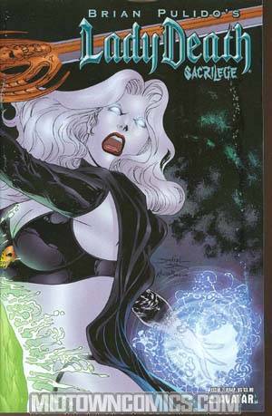 Brian Pulidos Lady Death Sacrilege #2 Wrap Cvr