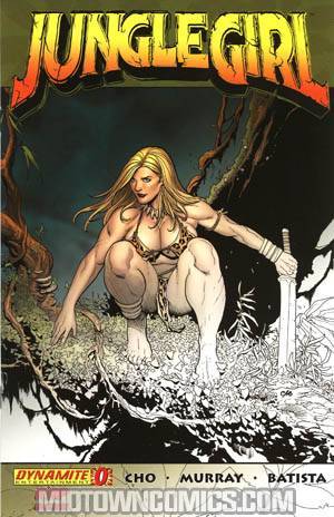 Frank Chos Jungle Girl #0 Incentive Frank Cho RRP Cover