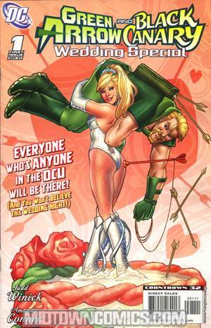 Green Arrow Black Canary Wedding Special #1 Cover A 1st Ptg
