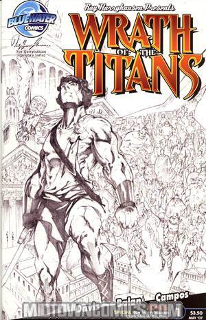 Ray Harryhausen Presents Wrath Of The Titans #1 Cover C Sketch Edition