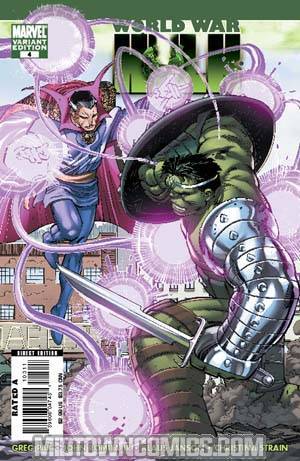 World War Hulk #4 Cover B Incentive John Romita Jr Variant Cover