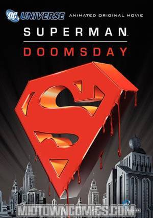 Superman Doomsday Animated Movie DVD