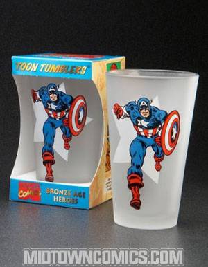 Marvel Classic Toon Tumbler - Captain America