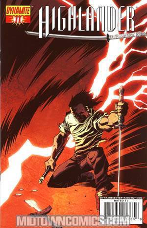 Highlander #11 Regular Michael Avon Oeming Cover