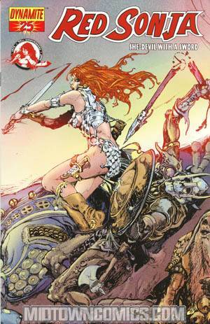 Red Sonja Vol 4 #25 Cover F Esteban Maroto Variant Cover