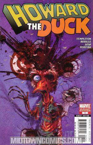 Howard The Duck Vol 3 #1 Zombie Variant Cover
