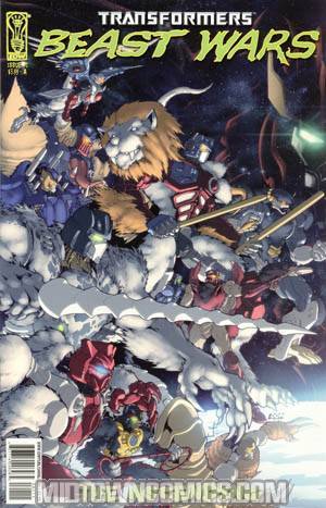 Transformers Beast Wars The Ascending #1 Regular Don Figueroa Cover A - Left Side