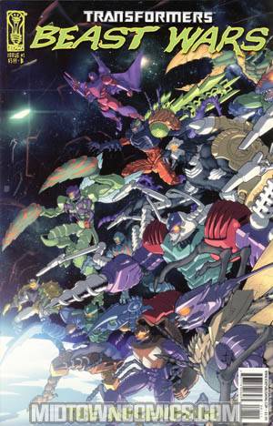 Transformers Beast Wars The Ascending #1 Regular Don Figueroa Cover B - Right Side