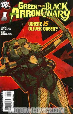 Green Arrow Black Canary #1 Incentive Cliff Chiang Variant Cover