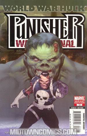 Punisher War Journal Vol 2 #12 Cover B Zombie Variant Cover (World War Hulk Tie-In)