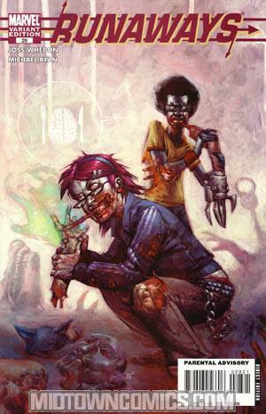 Runaways Vol 2 #28 Cover B Zombie Variant Cover